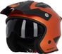 Acerbis Aria Casque Jet Métallique Mat Orange Taille XL