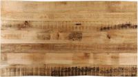 vidaXL Tafelblad met natuurlijke rand 100x60x2,5 cm massief mangohout