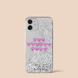 ERT GROUP mobiel telefoonhoesje voor Apple iPhone 12/12 PRO origineel en officieel erkend Babaco patroon Girl 015 met glitter overloopeffect