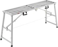 Vevor Werkplatform Opstapbank Opstapladder tot 400kg 80-129,5cm