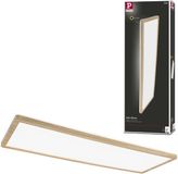 Paulmann LED-paneel Atria Shine Backlight IP44 hoekig 580x200 mm 22W 2300lm 4000K Houtlook