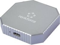Renkforce RF-M2E-200 M.2 HDD-behuizing USB-C, M.2 SATA, M.2 PCIe NVMe