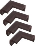 AMIG Hoekbeschermers - 8 stuks - Bruin - Rubber