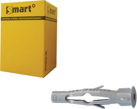 pgb-Europe SMART Nylon uni.plug SMART met boord Ø 8x50 | 100 st