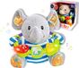 4KidsOnly Reig Muzikale Knuffel Neushoorn 20cm