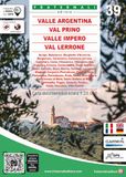 Carta Fraternali Editore Carta n. 39. Valle Argentina, Valle Prino, Valle Impero, Val Lerrone: Fraternali Editore Wanderkarte