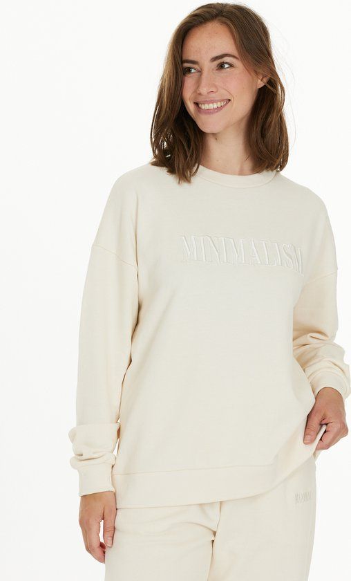 Athlecia Aurore Sweatshirt Dames Wit (oudwit) Maat 38 - Fitness & Training - Herfst/Winter 2022