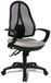 Topstar OP20QG20 bureaudraaistoel Open Point SY inclusief armleuningen/stoffen bekleding zwart 0 lichtgrijs