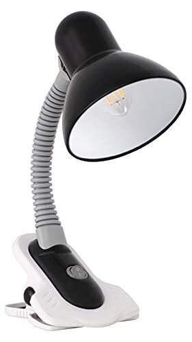 Kanlux SUZI Bureaulamp E27 Zwart/Wit