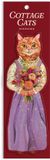 Cottage Cats Paper Bookmark