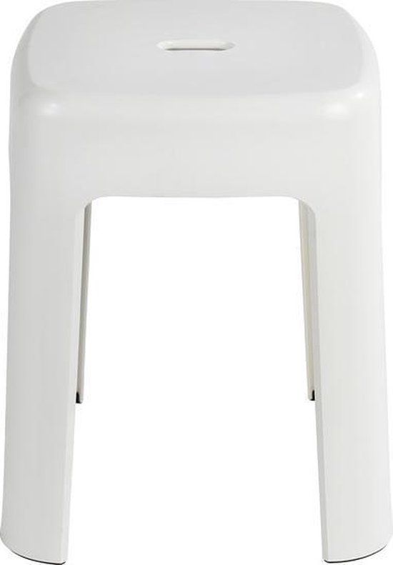 WENKO Alaska Douchekruk - Wit - 37x45cm - Max. 120 kg - Douchezitje