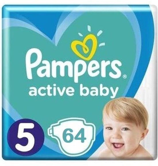 Pampers Active Baby Maat 5 - 64 Luiers