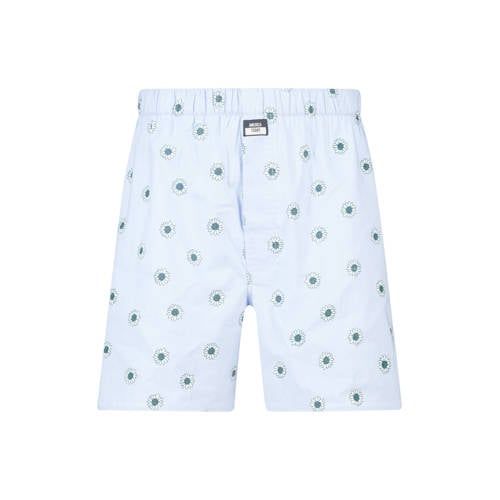 America Today wijde boxershort met print - blauw