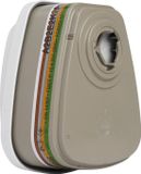 Merkloos 3M 6099 combinatiefilter A2B2E2K2Hg-P3 R - 4 stuks