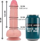 ROCK ARMY | Rockarmy Liquid Silicone Premium Mustang Realistic 18cm