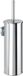 Wenko Toiletset Basic, gesloten, gris brillant