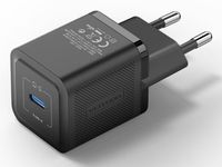 Vention FEPB0-EU Chargeur rapide USB-C 20W avec Power Delivery 3.0, PPS et Quick Charge 3.0, Noir