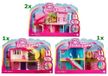 Mattel Barbie 4 Stück Mini Barbieland Haus-Set mit Puppe und Accessoire