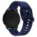 By Qubix Qubix - Siliconen Sportband - Donkerblauw - Geschikt voor Garmin Approach S12 / S40 / S42 - 20mm