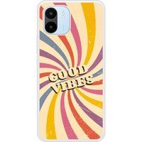 Xiaomi Redmi A2 Good vibes hoesje met sublimatie bedrukking
