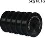 Filament d'imprimante 3D - PETG 1,75 mm - Bobine de 5 kg - Emballé sous vide - Convient aux imprimantes 3D FDM/FFF - Noir