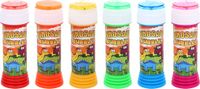 Henbrandt Bellenblaas - 6x - dinosaurus - 50 ml - voor kinderen - uitdeel cadeau/kinderfeestje
