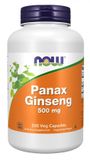 NOW Foods Panax Ginseng 500mg - 250 v-capsules