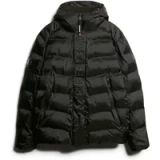 Superdry City Puffer Jas met Capuchon Heren XXL Zwart