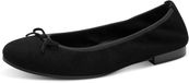 Tamaris ballerina 1-22166-44-001 damesschoenen leer zwart
