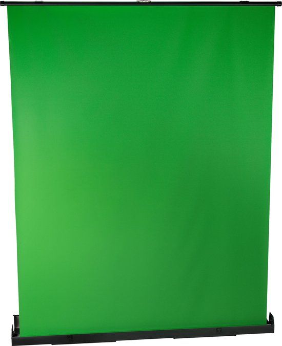 Bresser Opvouwbaar Achtergrondscherm - Green Screen - 150x200cm - Inclusief Inklapsysteem