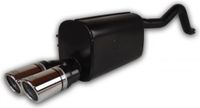 Ulter Sport Sportuitlaat Renault Clio D 5-deurs 0.9L 66kW 2012- 2x 70mm