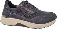 Gabor Rollingsoft Sneaker Blauw Nubuck Combi 76.896.46