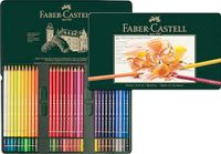 FABER-CASTELL Polychromos kleurpotloden set 60 kleuren in metalen etui