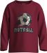 NAME IT - NMMVUX LS TOP - Jongens - Lange mouwen shirts - Maat 92 - Rumba Red