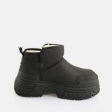 Buffalo Bottes pour femme Fusion Slip On Lo Chaud Noir