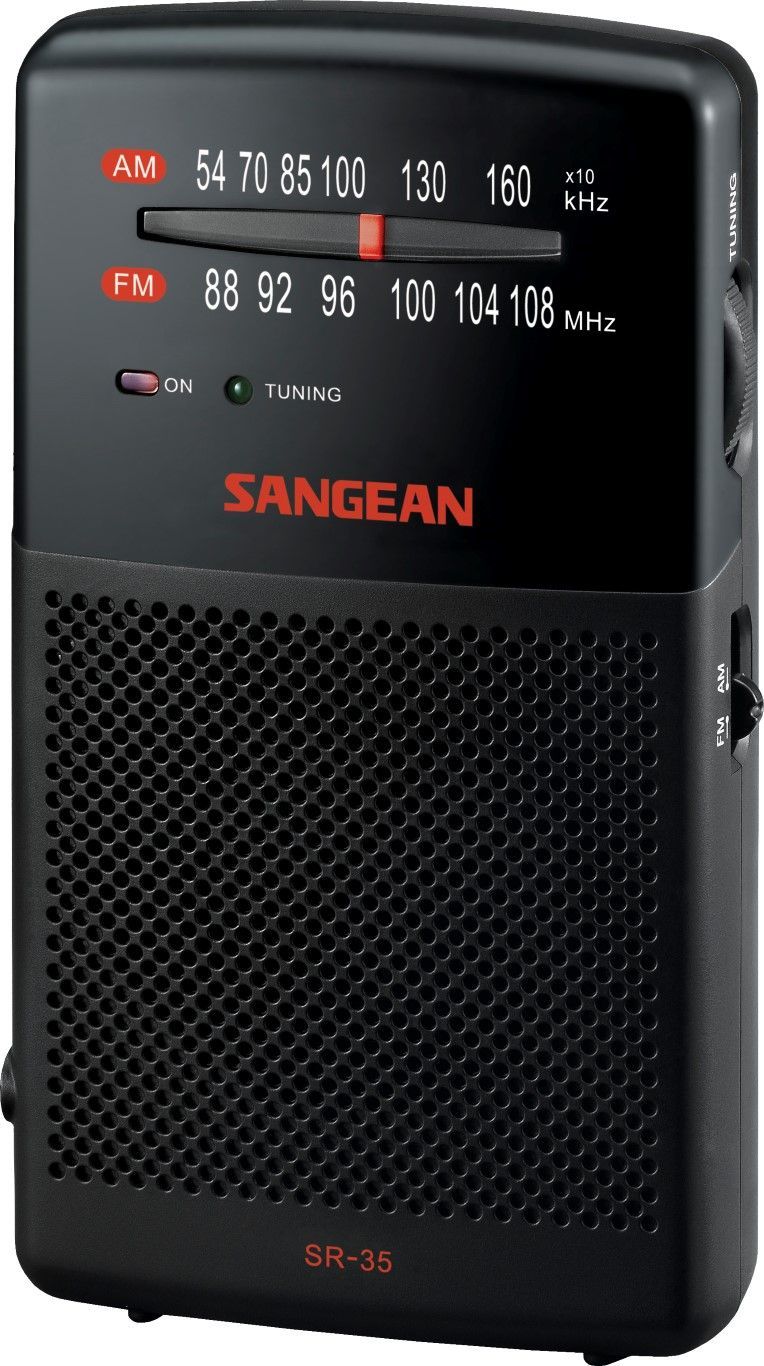 Sangean SR-35 - Radio - Zwart