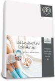 Bed-Fashion Waterdichte molton hoeslaken 100 x 200 cm