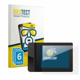 BROTECT Screenprotector 6 Stuks voor XP-PEN Star G430S Beschermglas transparant