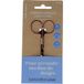 Sanodiane Nail Scissors 80 Curved Pink 1 Unit