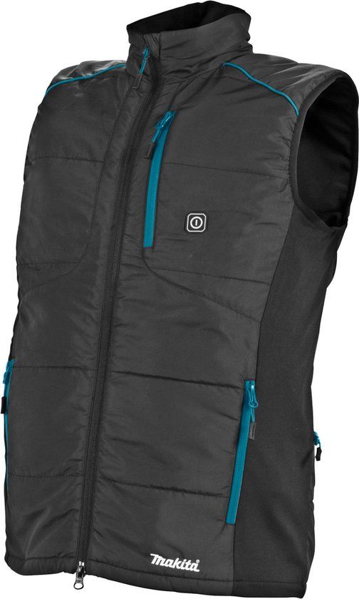 Makita DCV202ZS Verwarmd Vest - Zwart - Maat S - Unisex