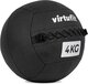 VirtuFit Wall Ball Pro - 4 kg - Zwart