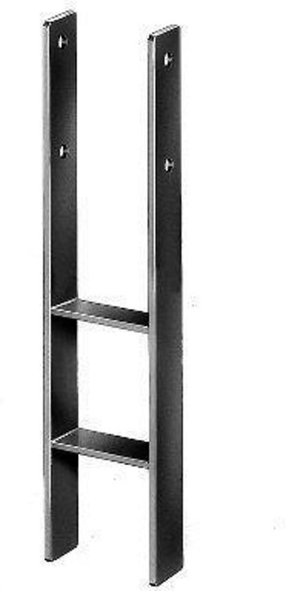 GAH Alberts Beslag H-paalhouders lichte breedte 101 mm