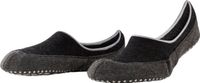 FALKE Cosyshoe Noppen op de zool wol huissokken heren zwart - maat 41-42