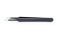 Scotle pincet ESD-13 antistatisch gecoat 125 mm lang recht afgerond, RW-PZE13
