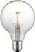 Home Sweet Home Edison Vintage E27 LED filament lichtbron Globe - Helder - 9.5/9.5/13.5cm - G95 Deco - Retro LED lamp - Dimbaar - 4W 440lm 3000K