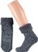 Apollo Natural Wool Huissokken antislip blauw 35/38