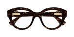 Cartier Ct0567o Lunettes de vue femme havane œil de chat 51mm