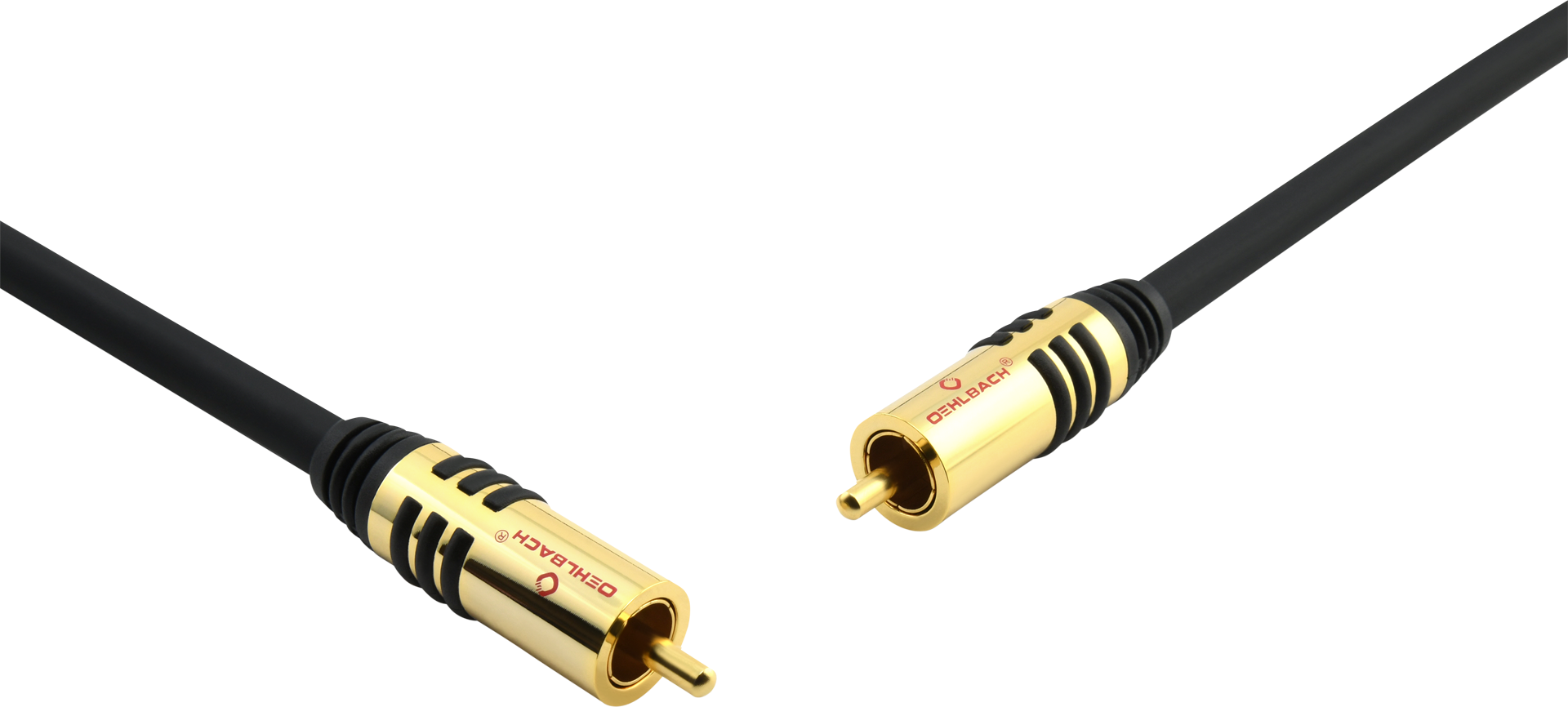 Oehlbach D1C21533 - Audio kabel - 3 m - Zwart, Goud