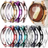 Merkloos Samsung Beschermhoes voor Samsung Galaxy Watch 7 40mm - Flexibele TPU, Goudkleurige bumper