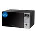 Daewoo MD-FP251GS-EU Magnetron met kwartsgrill, 25 liter inhoud, 850 W vermogen, 8 programma's, 5 vermogensniveaus, digitaal paneel, roestvrij staal